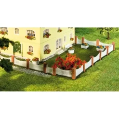 Discount Faller 272409 N Scale Front Garden Fencing Building Kit - Your Source for Gaming Essentials Trains