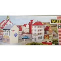 Discount Faller B-925 HO Ams Block of Flats Corner House Building Kit - Your Source for Gaming Essentials Trains