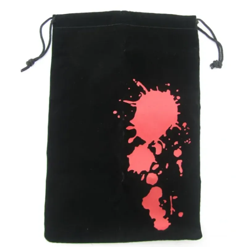 Dice-Fantasy Flight Supply Drawstring Dice Bag - Blood - Your Source for Gaming Essentials