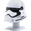 Toys-Fascinations First Order Stormtrooper Helmet Unassembled Color 3D Metal Model - Your Source for Gaming Essentials