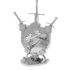 Toys-Fascinations ICONX House Stark Sigil Laser Cut 3D Metal Model Kit - Your Source for Gaming Essentials