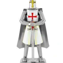 Toys-Fascinations ICONX Templar Knight Laser Cut Metal Model Kit - Your Source for Gaming Essentials