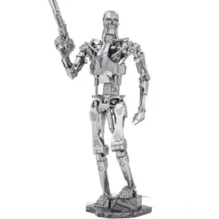Toys-Fascinations ICONX The Terminator T-800 Laser Cut 3D Metal Model Kit - Your Source for Gaming Essentials