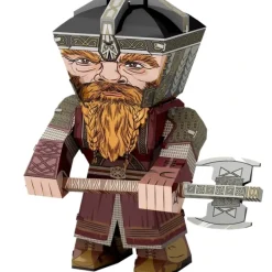 Toys-Fascinations Metal Earth Legends Lord of the Rings Gimli 3D Metal Model Kit - Your Source for Gaming Essentials