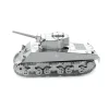 Toys-Fascinations Metal Earth Sherman Tank Laser Cut 3D Metal Model Kit - Your Source for Gaming Essentials