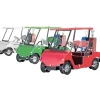 Toys-Fascinations Metal Earth Golf Cart Set - Multi-Colored Laser Cut 3D Metal Kit - Your Source for Gaming Essentials