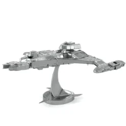 Toys-Fascinations Metal Earth Klingon VOR'CHA Star Trek Laser Cut 3D Metal Model Kit - Your Source for Gaming Essentials