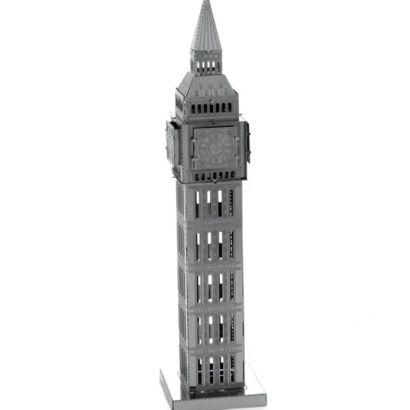 Toys-Fascinations Metal Earth Big Ben Tower Laser Cut 3D Metal Model Kit - Your Source for Gaming Essentials