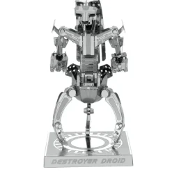 Toys-Fascinations Metal Earth Destroyer Droid Laser Cut 3D Metal Model Kit - Your Source for Gaming Essentials