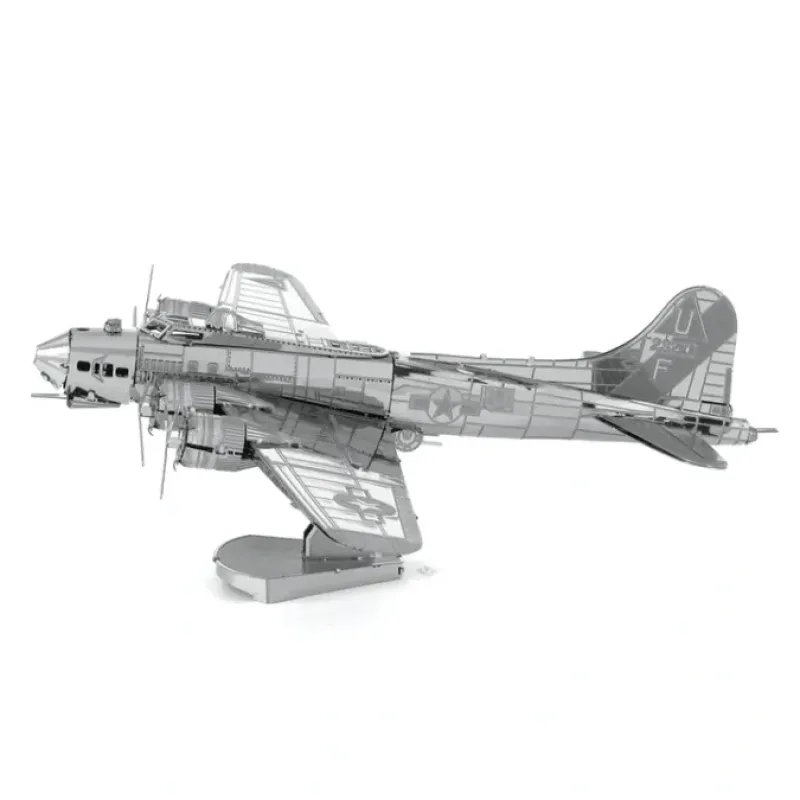 Toys-Fascinations Metal Earth B-17 Flying Fortress Boeing Plane Laser Cut 3D Kit - Your Source for Gaming Essentials