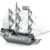 Toys-Fascinations Metal Earth Black Pearl Ship Laser Cut 3D Metal Model Kit - Your Source for Gaming Essentials