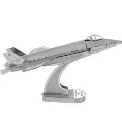 Toys-Fascinations Metal Earth F-35A Lightning II Plane Laser Cut 3D Metal Model Kit - Your Source for Gaming Essentials