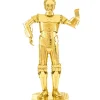 Toys-Fascinations Metal Earth C-3PO Laser Cut 3D Metal Model Kit - Your Source for Gaming Essentials