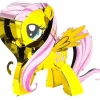 Toys-Fascinations Metal Earth My Little Pony Fluttershy 3D Metal Model Kit - Your Source for Gaming Essentials