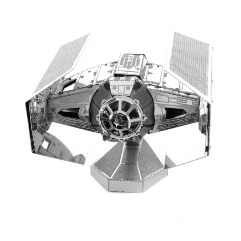 Toys-Fascinations Metal Earth DV TIE Fighter Laser Cut 3D Metal Model Kit - Your Source for Gaming Essentials