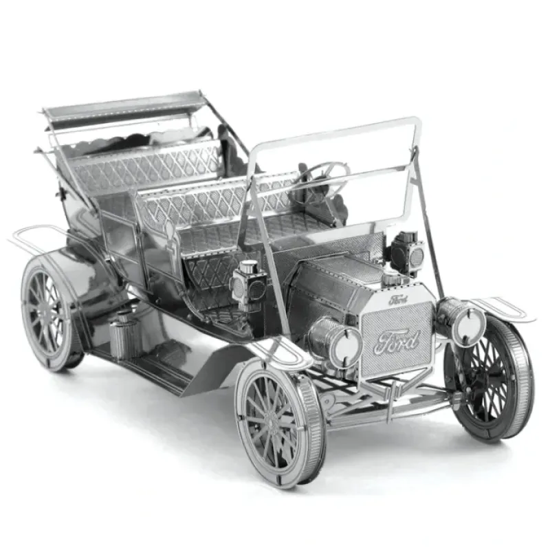 Toys-Fascinations Metal Earth 1908 Ford Model T vehicle Laser Cut 3D Metal Model Kit - Your Source for Gaming Essentials