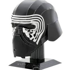 Toys-Fascinations Metal Earth Kylo Ren Helmet Unassembled Color 3D Metal Model Kit - Your Source for Gaming Essentials