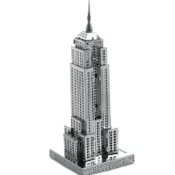 Toys-Fascinations Metal Earth Empire State Building Laser Cut 3D Metal Model Kit - Your Source for Gaming Essentials