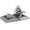 Toys-Fascinations Metal Earth Moby Dick Book Sculpture 3D Metal Model Kit - Your Source for Gaming Essentials