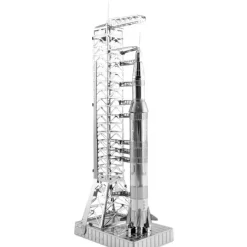 Toys-Fascinations Metal Earth Apollo Saturn V Rocket With Gantry Laser Cut Metal Kit - Your Source for Gaming Essentials