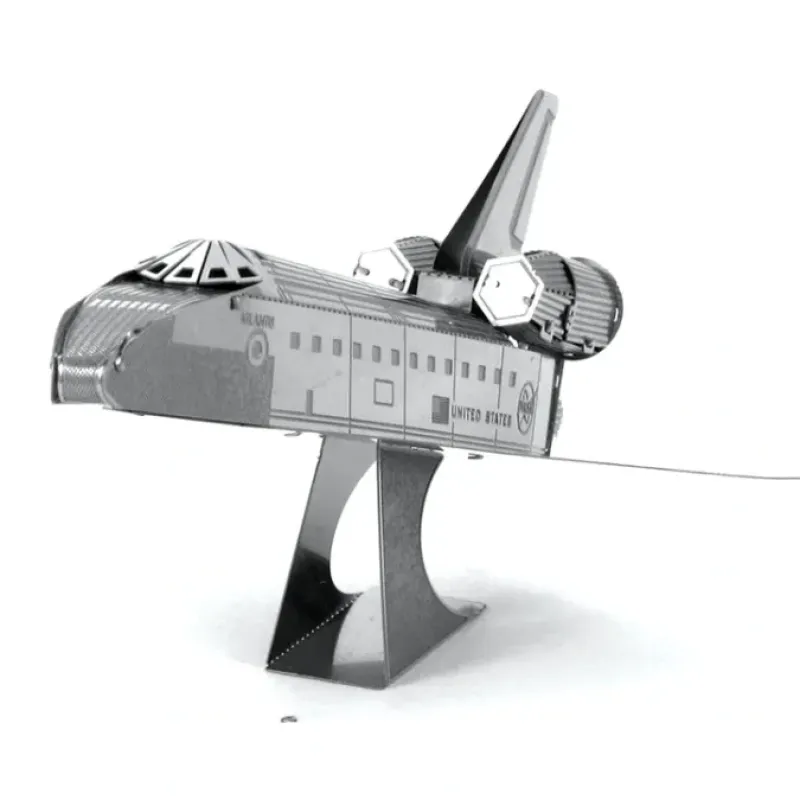 Toys-Fascinations Metal Earth NASA Space Shuttle Enterprise Laser Cut 3D Metal Kit - Your Source for Gaming Essentials
