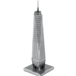 Toys-Fascinations Metal Earth One World Trade Center Laser Cut 3D Metal Model Kit - Your Source for Gaming Essentials