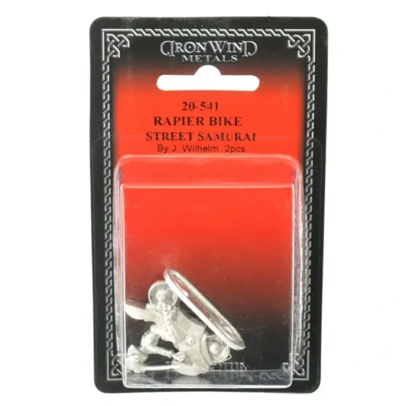 Tabletop Miniatures-Female Street Samurai On Rapier #20-541 Shadowrun RPG Metal Ral Partha Figure - Your Source for Gaming Essentials