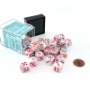 Dice>Festive 12mm D6 Chessex Dice Block (36 Dice) - Pop Art with Red Pips - Your Source for Gaming Essentials
