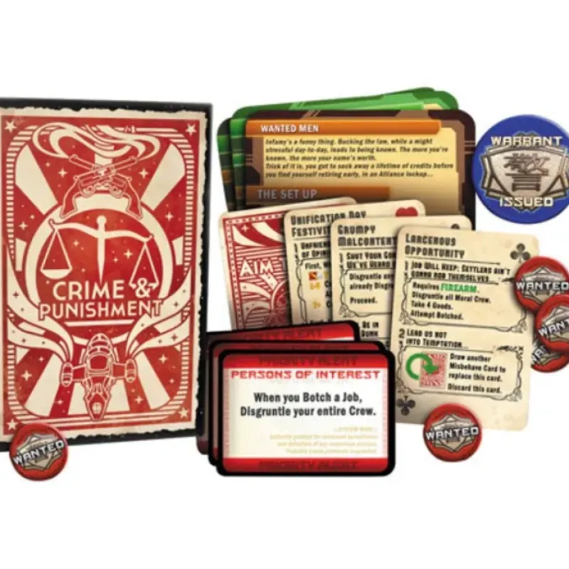 Board Games-Firefly: The Game - Crime and Punishment Expansion - Your Source for Gaming Essentials
