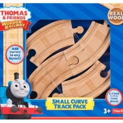 Best Sale Fisher Price BCG12 Thomas & Friends Wooden Railway 3-1/2 Curved Track 4-Pack - Your Source for Gaming Essentials