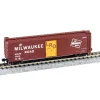 Best Fox Valley Models 90420 N Milwaukee Road 50' Single-Door Rib-Side Boxcar #2296 - Your Source for Gaming Essentials Trains