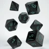 Dice>Galactic: Black/Blue Dice Set (7) - Your Source for Gaming Essentials