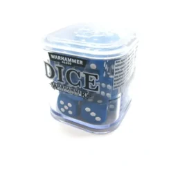 Dice>Games Workshop Citadel: Set of 20 Skull Ace 12mm Dice - Blue with White Pips - Your Source for Gaming Essentials