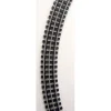 Gargraves MU-202-72 O Stainless 54" Makeup Curve Plastic Tie Sectional Track - Your Source for Gaming Essentials Trains