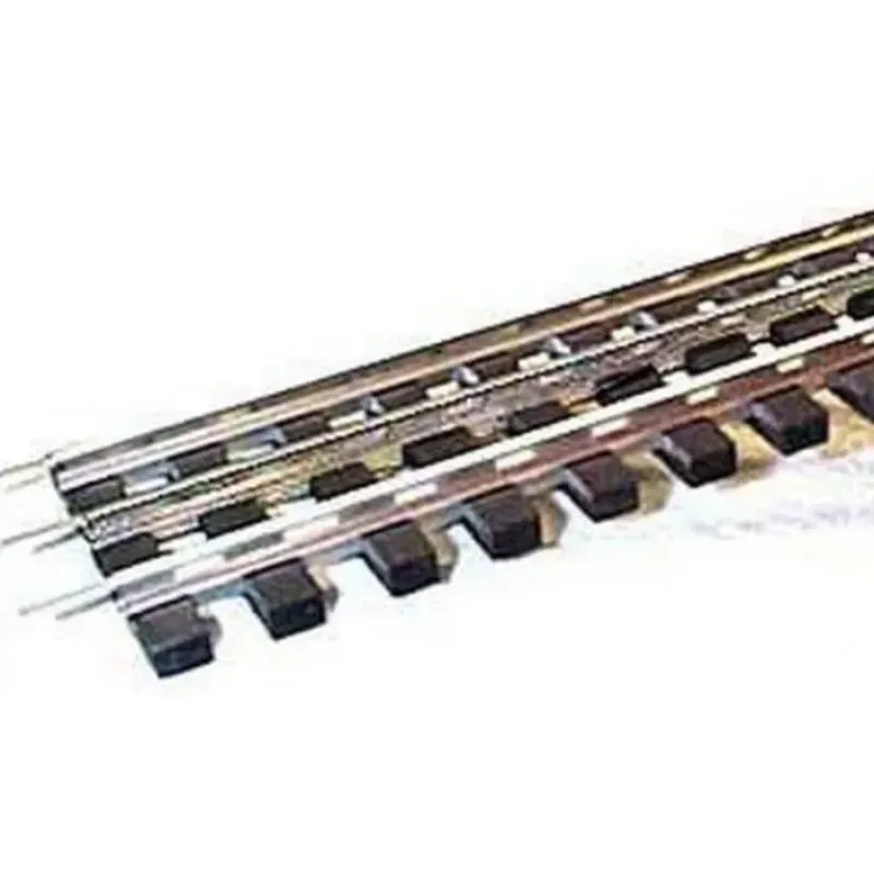Best Gargraves WT-201-6 O Gauge 3 Rail Regular Tinplate 6.2 Wood Tie Sectional Track - Your Source for Gaming Essentials