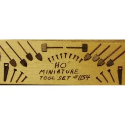 Outlet GCLaser 1154 HO Hand Tools - Hand Saws, Shoverls,& More (Set of 30) - Your Source for Gaming Essentials Trains