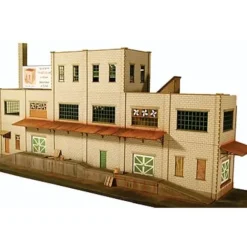 Best GCLaser 1903 HO 3-Story Industrial Backdrop - Cube Modular System - Your Source for Gaming Essentials Trains