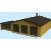 Clearance GCLaser 305 N Scale M&J Service Station Laser Curt Wood Laser Cut Kit - Your Source for Gaming Essentials Trains