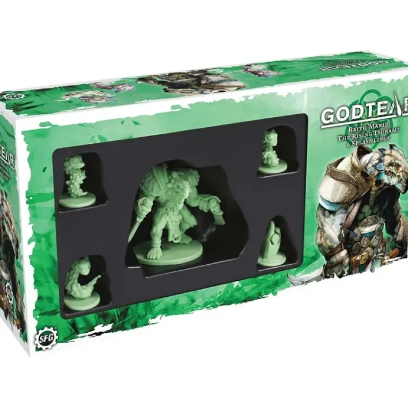 Board Games-Godtear: Raith'Marid Shaper Champion Expansion, The Rising Tsunami - Your Source for Gaming Essentials