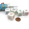 Dice>Golf Dice Game with 5 Dice Travel Tube and Gaming Instructions - Your Source for Gaming Essentials