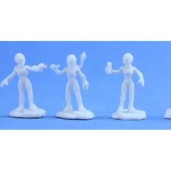 Tabletop Miniatures-Gray Alien Scientist Sprue 3 Pcs 80045 Chronoscope Bones Figure - Your Source for Gaming Essentials
