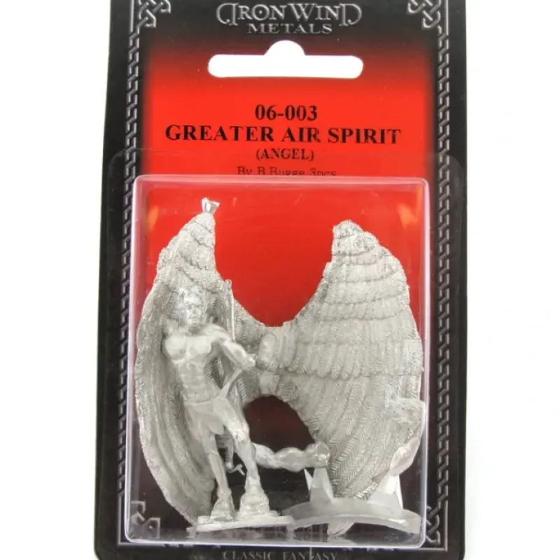 Tabletop Miniatures-Greater Air Spirit (Angel) #06-003 Classic Ral Partha Fantasy RPG Metal Figure - Your Source for Gaming Essentials