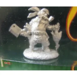 Tabletop Miniatures-Gruff Grimecleaver Dwarf Pirate Cook 03626 Dark Heaven Unpainted Figure - Your Source for Gaming Essentials
