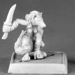 Tabletop Miniatures-Haindmaiden of Keskura Werefox Form 14591 Icingstead Unpainted - Your Source for Gaming Essentials