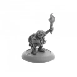 Tabletop Miniatures-Halfling Henchman, Gus Greenweevil #04076 Dark Heaven Legends Unpainted Figure - Your Source for Gaming Essentials