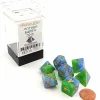 Dice>Halfsies Dice 7 Piece Polyhedral DnD Dice Set - Mother Earth - Your Source for Gaming Essentials