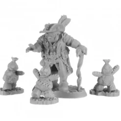 Tabletop Miniatures-Hawthorne Krabbe and Poppets #30037 Reaper Legends: Bones USA Unpainted Plastic - Your Source for Gaming Essentials
