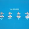 Tabletop Miniatures-Heavy Infantry (12) Unpainted Plastic CAV Strike Operations Figures - Your Source for Gaming Essentials