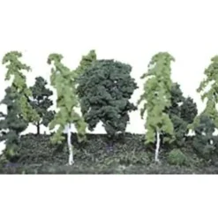 Discount Heki 305 HO/O Assorted Trees 2.5-5" Tall - Your Source for Gaming Essentials Trains
