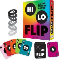 Cards-Hi Lo Flip - A Game of Highs & Lows - Your Source for Gaming Essentials